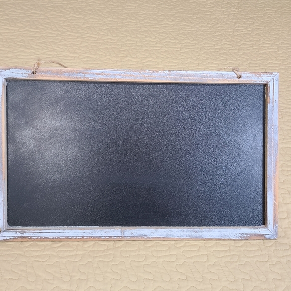Chalkboard in Rustic Wood frame - Picture 2 of 6